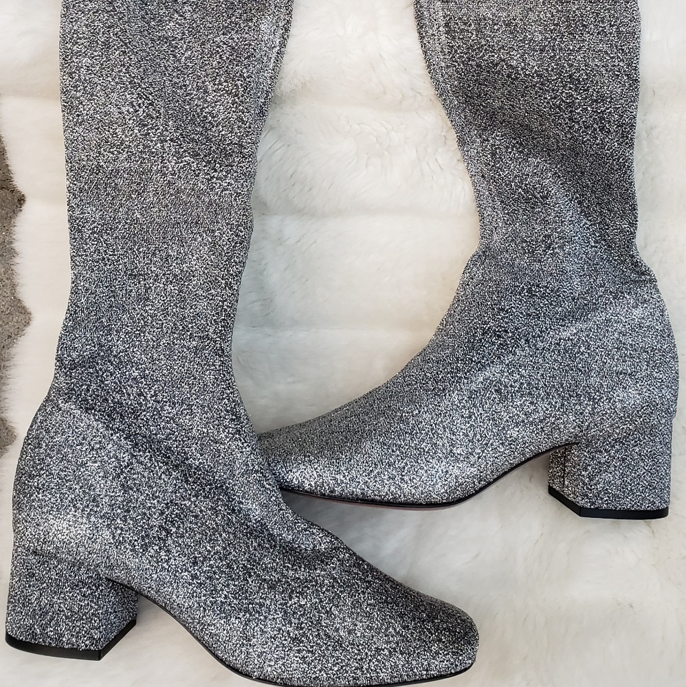 Kate Spade london thigh high  boots  new in box!